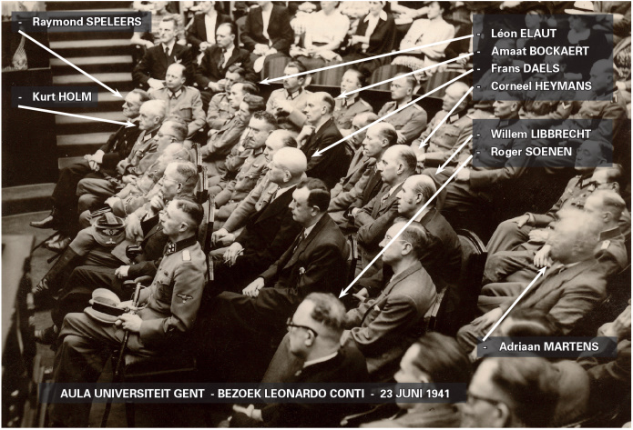 Aula Universiteit Gent - Bezoek Leonardo Conti