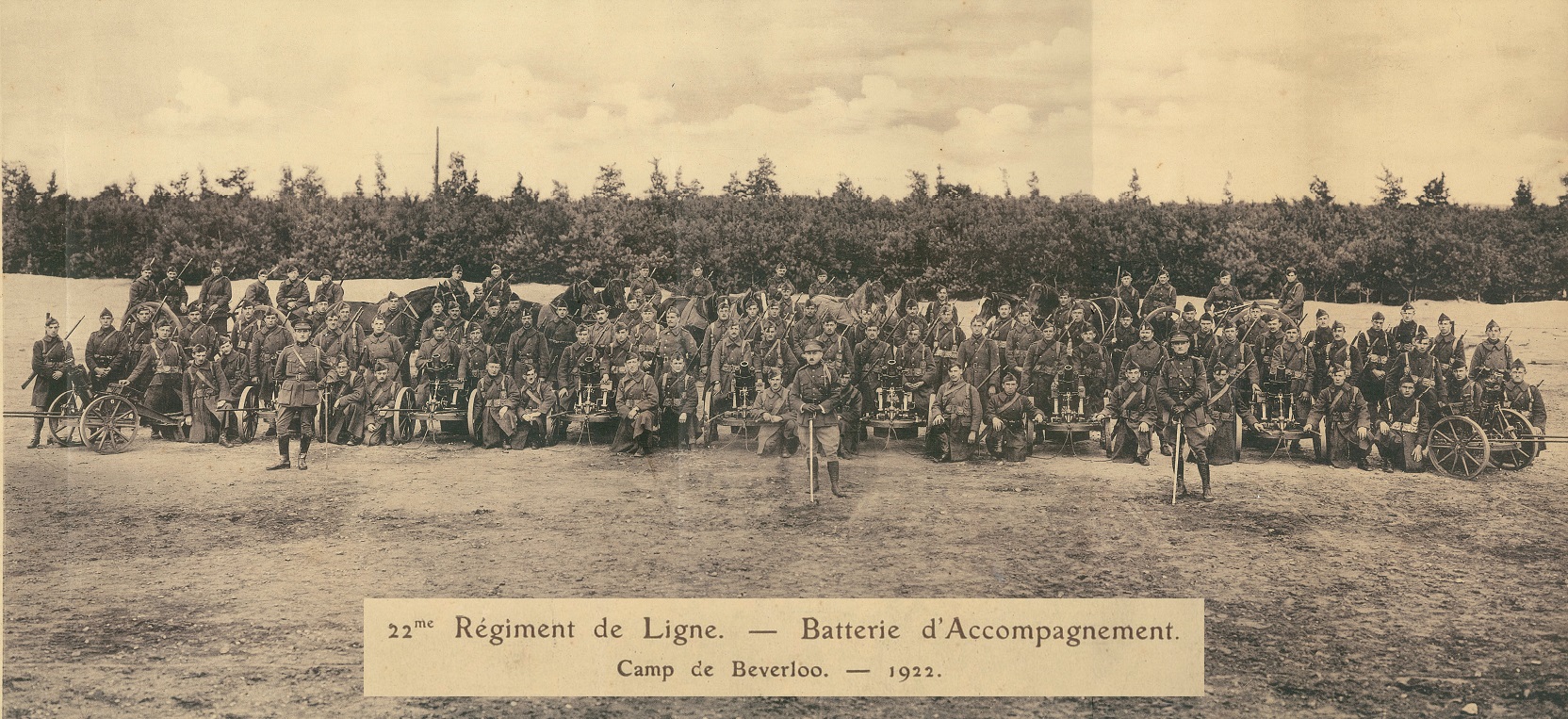 Camp de Beverloo-Bourg-Léopold 1922